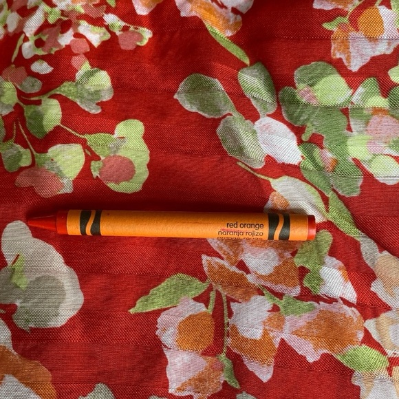 J.Jill Red Floral Wrap Mini Short Sleeve dress size S - Picture 7 of 16